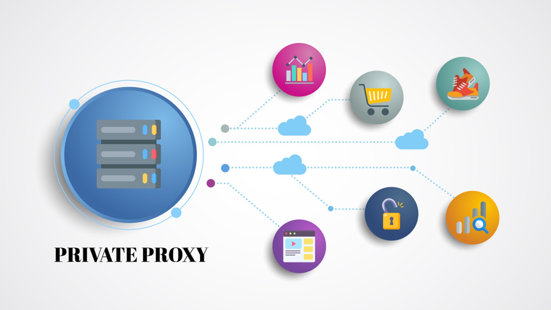 Private Proxy Networks for Secure and Scalable Access 